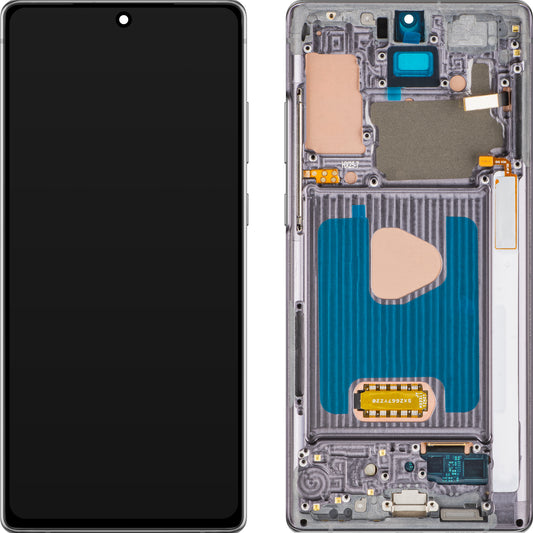 Écran avec écran tactile MP compatible avec Samsung Galaxy Note 20 N980, avec cadre, version OLED, Noir