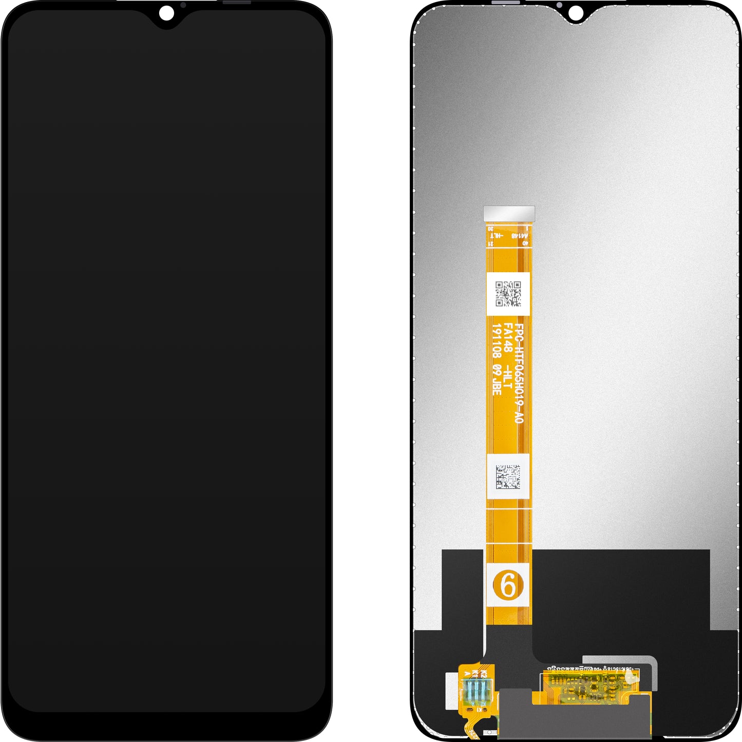 Écran avec Touchscreen MP compatible avec Oppo A16K / A31 / A5 (2020) / A8 / A9 (2020)