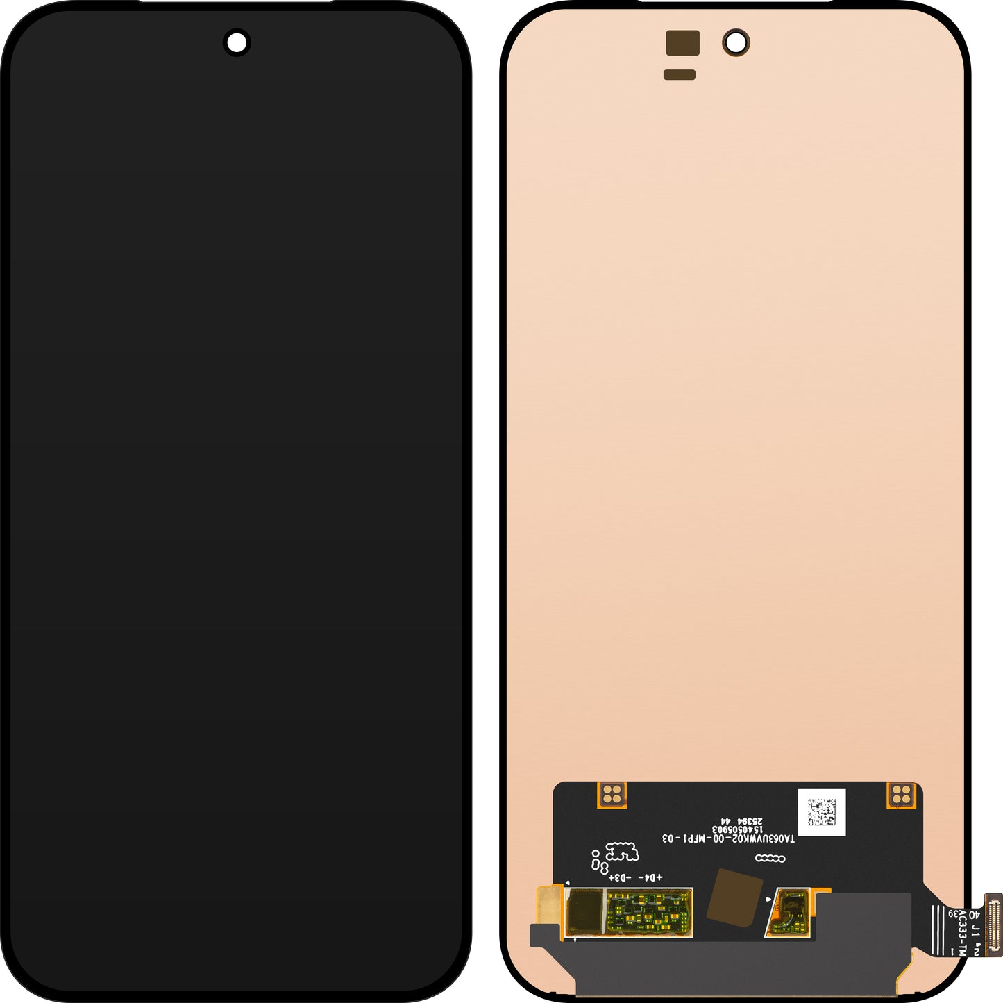Écran tactile MP compatible avec Oppo Reno15