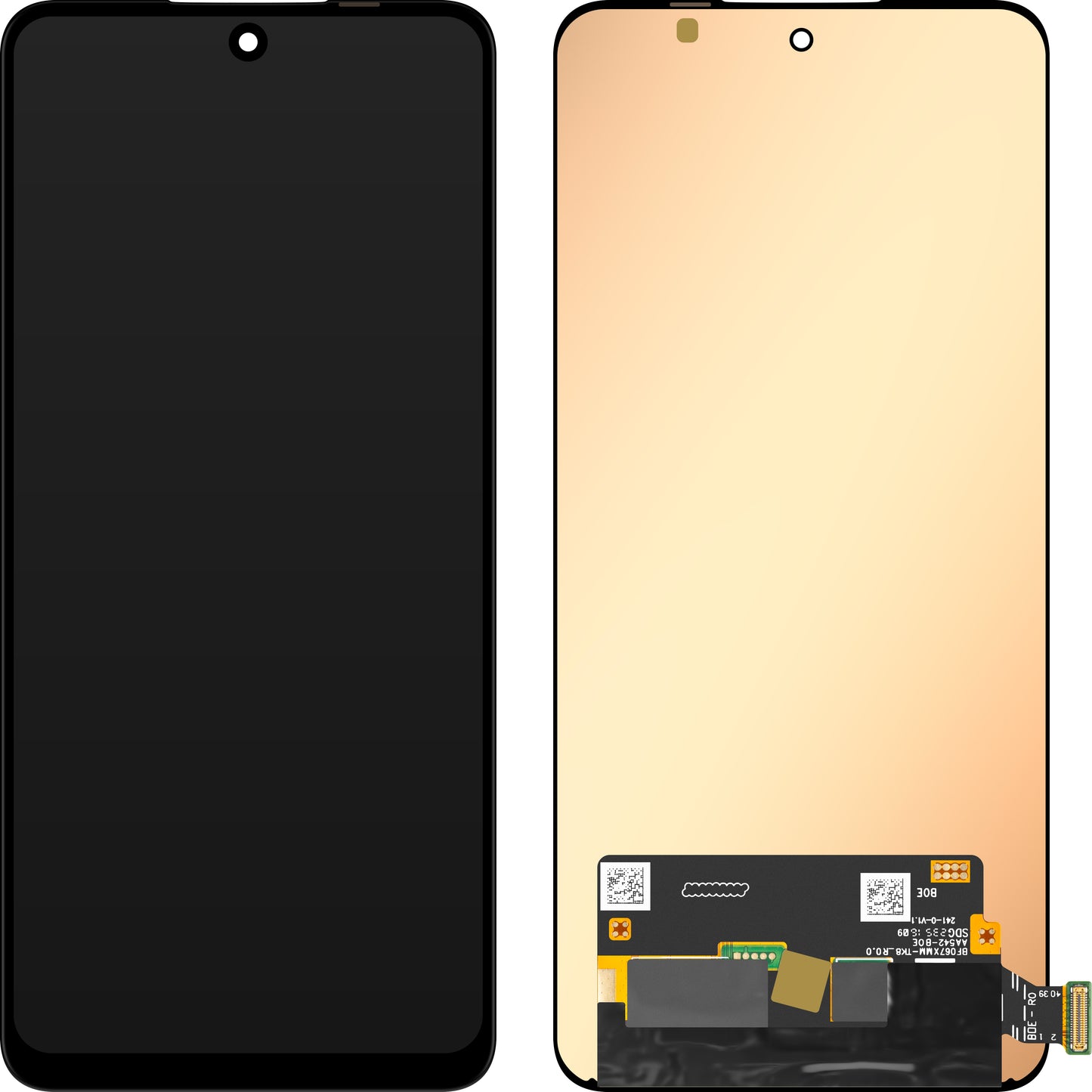 Écran avec Touchscreen MP compatible avec Oppo F25 Pro / F27 Pro+ / K12 / Reno11 F, Version OLED