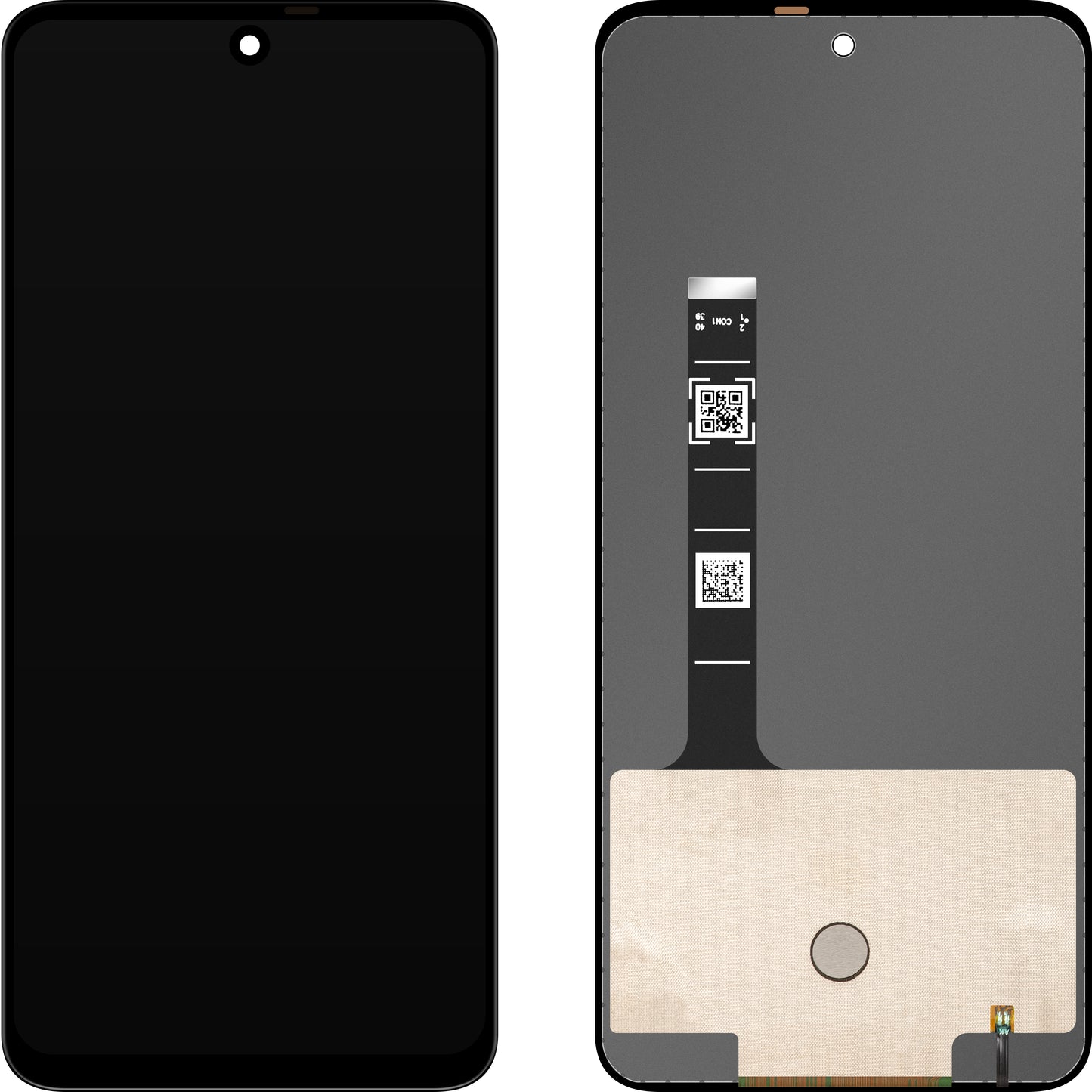 Écran avec écran tactile MP compatible avec Nokia X30