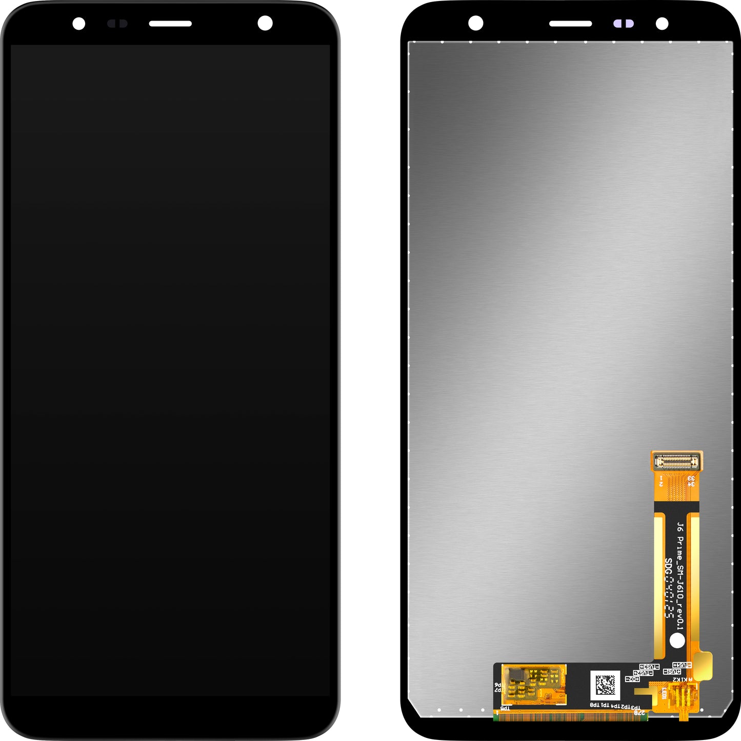 Écran avec Touchscreen MP compatible avec Samsung J4 Plus (2018) J415 / J6 Plus (2018) J610
