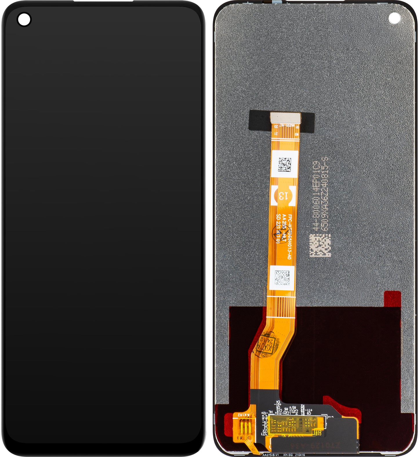 Display mit Touchscreen MP kompatibel mit Oppo A36 / A76