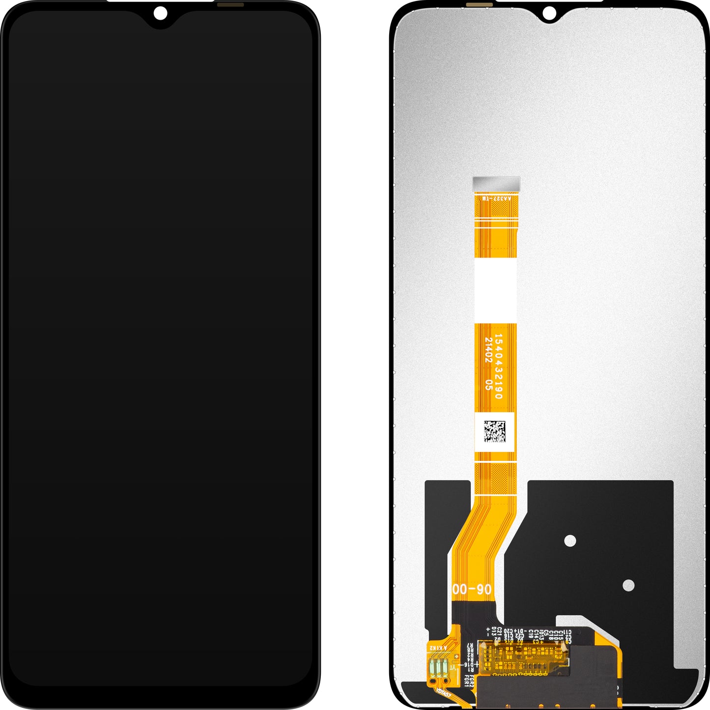 Écran avec Touchscreen MP compatible avec Realme C35 / Narzo 50A