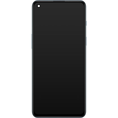 Touchscreen-Display OnePlus Nord 2 5G, mit Rahmen, Grau (Gray Sierra), Service Pack 2011100360