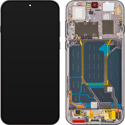 Oppo Find X9 Pro Display with Touchscreen, with Frame, Grey (Titanium Charcoal), Service Pack 621029000720