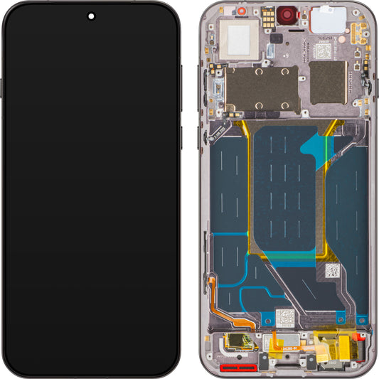 Écran avec Touchscreen Oppo Find X9 Pro, avec Cadre, Gris (Titanium Charcoal), Service Pack 621029000720