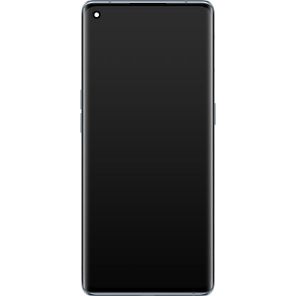 Display / Touchscreen für Oppo Reno6 Pro 5G (Snapdragon) / Pro+ 5G | mit Rahmen | Grau | Service Pack