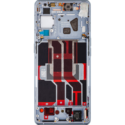 Display / Touchscreen für Oppo Reno6 Pro 5G (Snapdragon) / Pro+ 5G | mit Rahmen | Grau | Service Pack