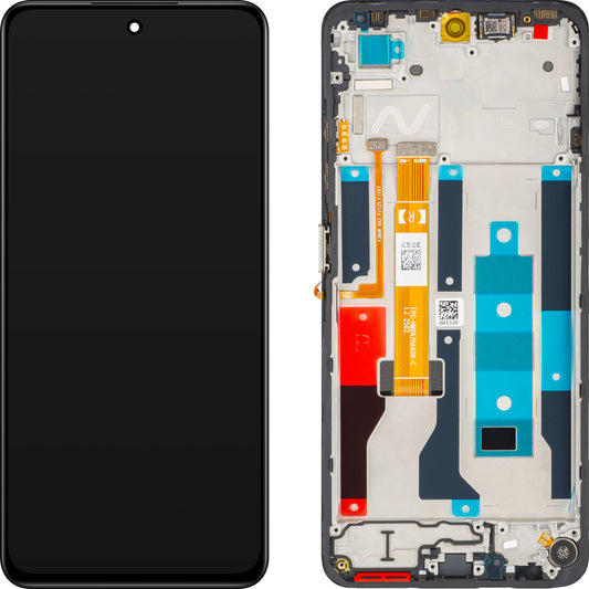 Écran avec écran tactile Realme C75 5G, avec cadre, doré, Pack de service 621029000536