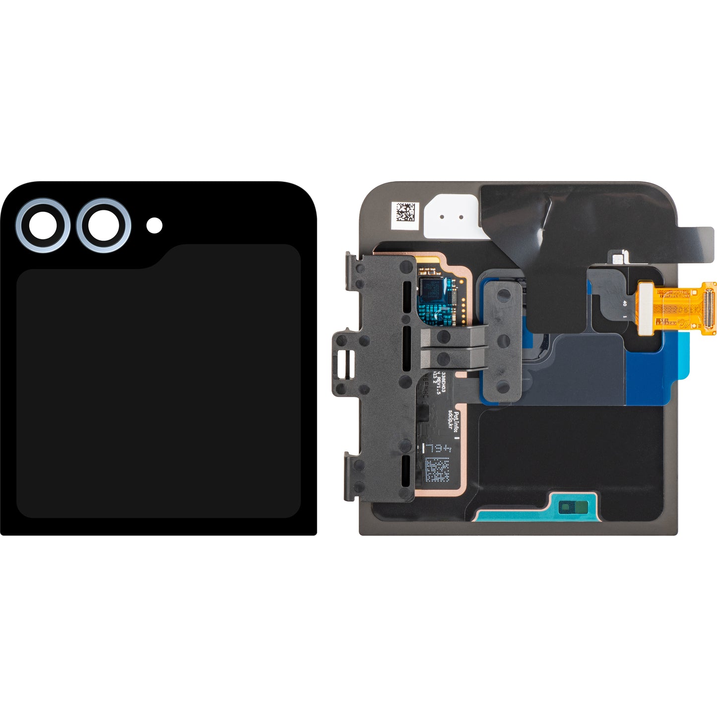 Display mit Touchscreen Samsung Galaxy Z Flip6 F741, Sub Outer, Blau, Service Pack GH97-30012C