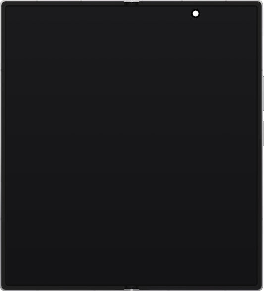 Écran tactile Samsung Galaxy Z Fold7 F966, avec cadre, sous-couche intérieure, argenté (Silver Shadow), Service Pack GH82-37548A