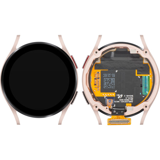Samsung Galaxy Watch FE Touchscreen-Display mit Rahmen, BT-Version, Roségold, Service Pack GH97-30050D