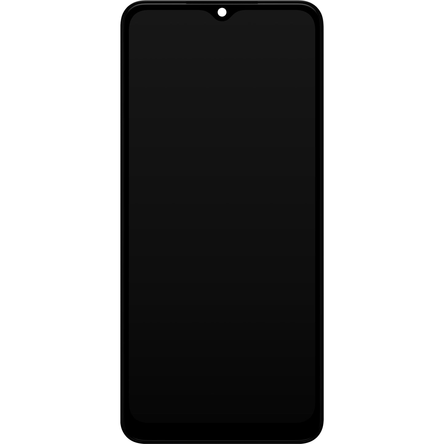 Touchscreen Display Samsung Galaxy A04 A045, mit Rahmen, Schwarz, Service Pack GH81-22731A 