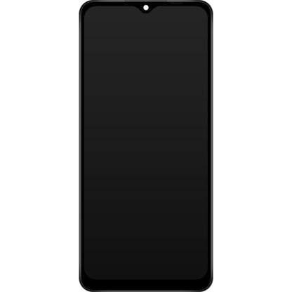 Écran tactile Samsung Galaxy A12 Nacho A127, avec cadre, noir, reconditionné GH82-26486A