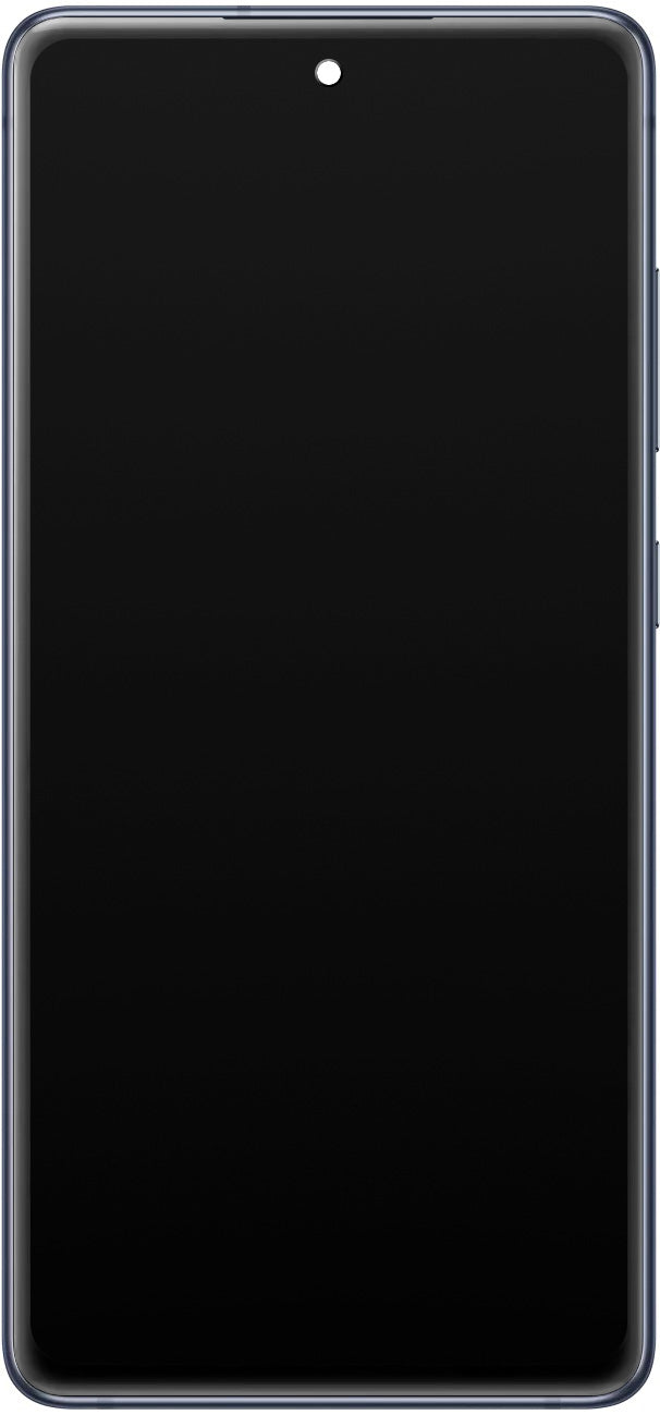 Display mit Touchscreen Samsung Galaxy S20 FE 5G G781, mit Rahmen, Marineblau, Swap GH82-24214A