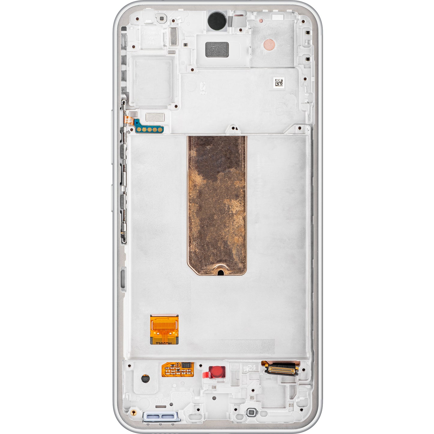 Touchscreen Display Samsung Galaxy A54 A546, mit Rahmen, Weiß, Service Pack GH82-31231B
