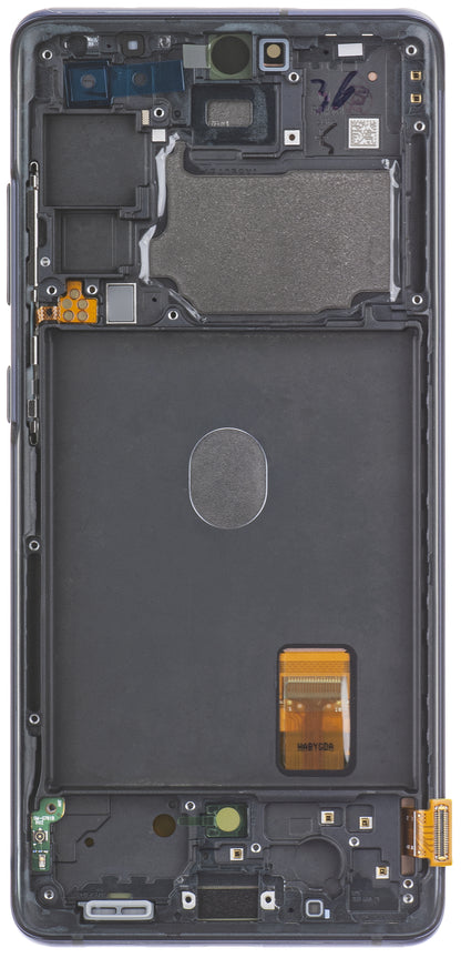 Display mit Touchscreen Samsung Galaxy S20 FE 5G G781, mit Rahmen, Marineblau, Swap GH82-24214A