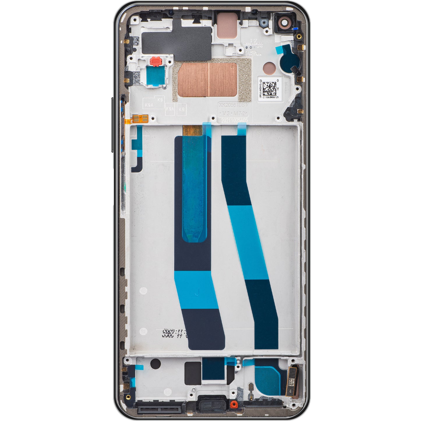 Écran tactile Xiaomi 11 Lite 5G NE avec cadre, Noir (Truffle Black), Reconditionné 5600030K9D00