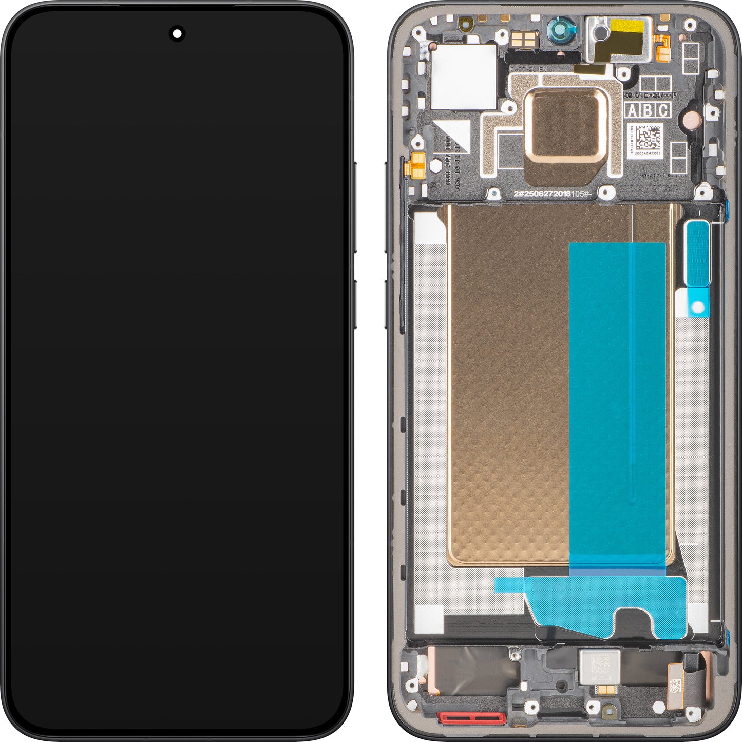 Écran tactile Xiaomi Poco F7 avec cadre, noir, Service Pack 5600270O10U00