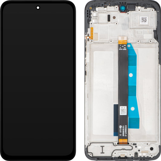 Écran avec Touchscreen Xiaomi Poco M7 4G / Redmi 15 4G, avec Cadre, Version Europe, Noir, Service Pack 560001O19AP00