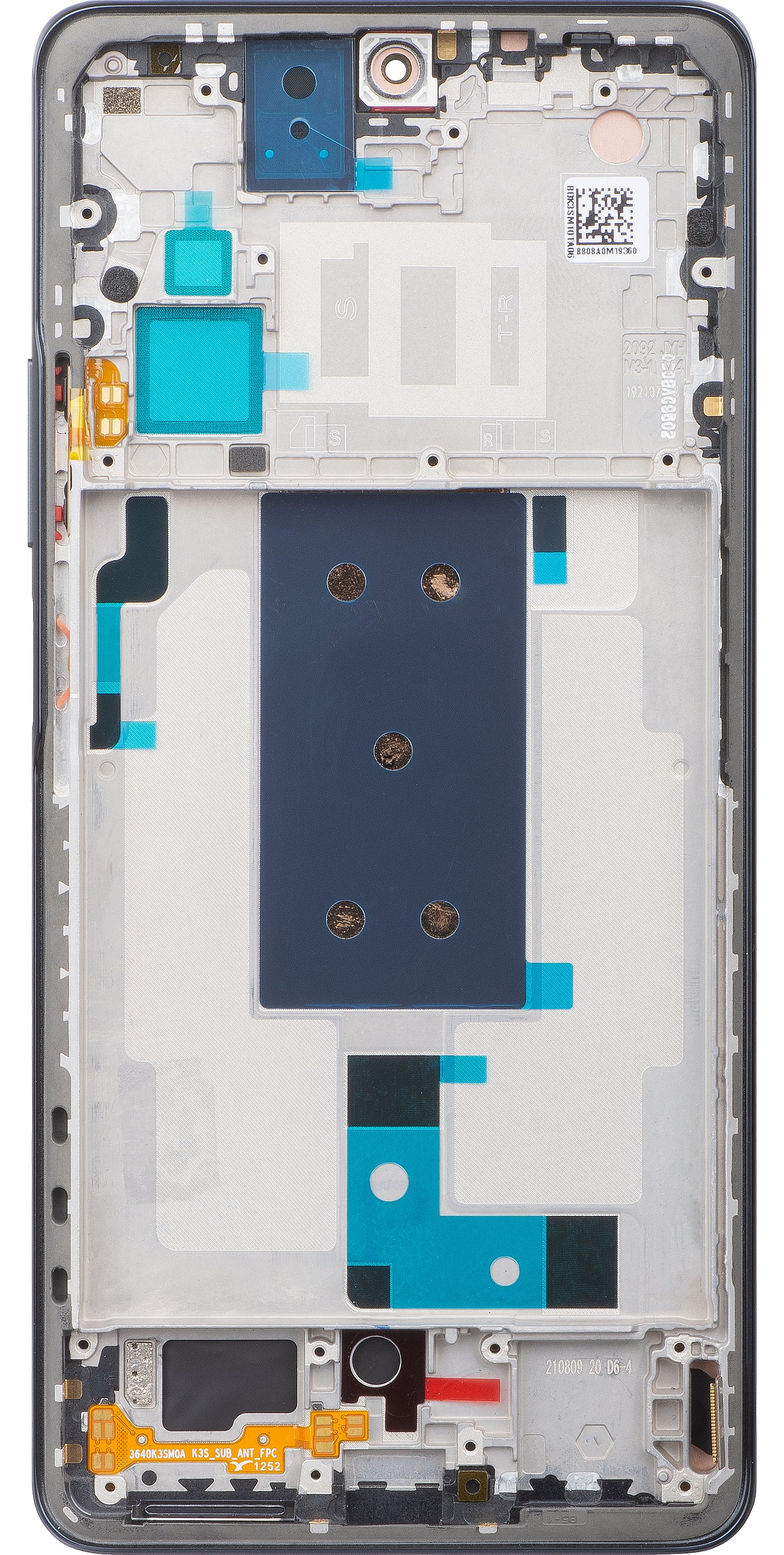 Écran avec Touchscreen Xiaomi 11T Pro, avec Cadre, Gris, Reconditionné 5600030K3S00