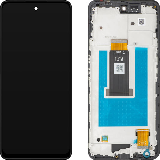 ZTE nubia Neo 3 Touchscreen Display, with Frame, Black, Service Pack 123449501100