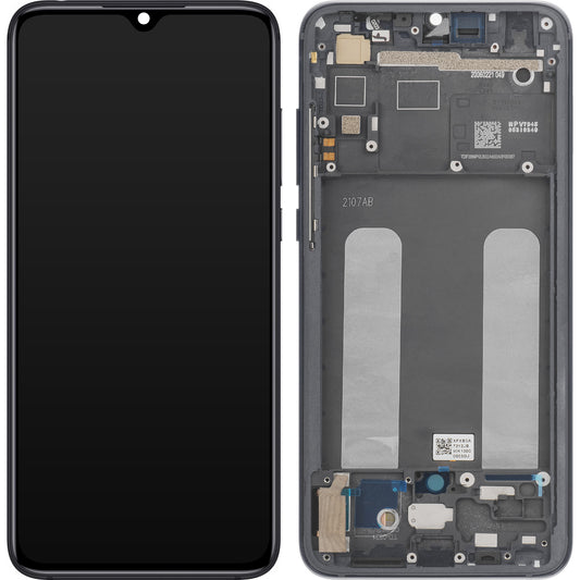 Écran avec Touchscreen Xiaomi Mi 9 Lite, avec Cadre, Gris, Service Pack 560610118033