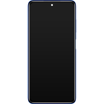 Display mit Touchscreen Xiaomi Poco X3 Pro, mit Rahmen, Blau, Service Pack 560003J20S00