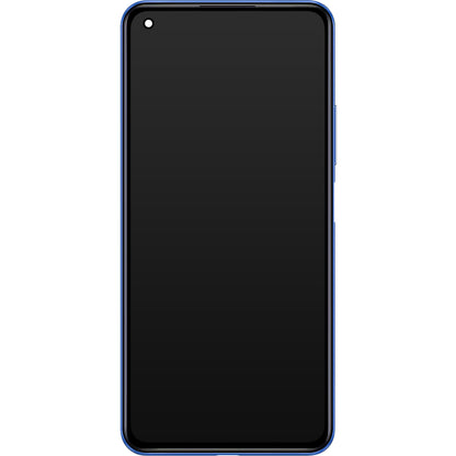 Touchscreen Display Xiaomi 11 Lite 5G NE Touchscreen, with Frame, Bubblegum Blue, Service Pack 5600050K9D00