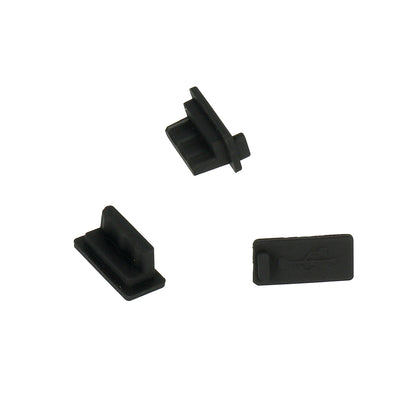 Staubschutzkappe Telefonanschluss OEM, USB-A, 10 Stück Set, Schwarz