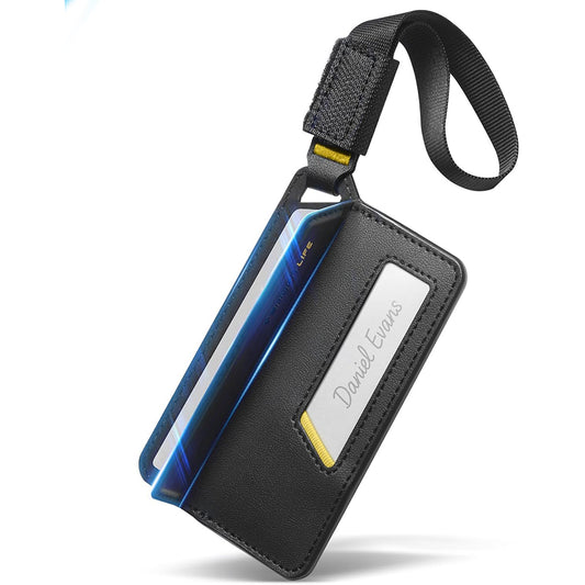 Étiquette Bagage Main / Valise Spigen Luggage Tag LF510, Noire AHP09776