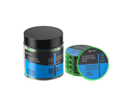 Tungsterdraht 2UUL WS-015, 0,015 mm, 100 m, Set 5 Stück
