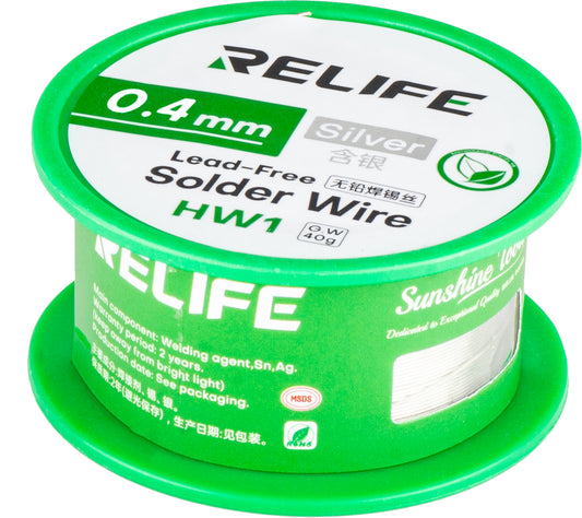 Flussmittel Relife HW1, 0,4 mm, 40 g