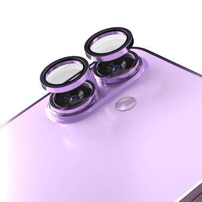 Etteri Rear Camera Protective Film for Apple iPhone 17, Tempered Glass, Purple