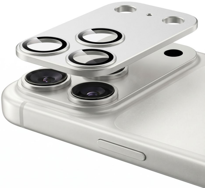 Schutzfolie für die Rückkamera Tech-Protect CamFull Fit+ für Apple iPhone 18 Pro Max, gehärtetes Glas, silberfarben