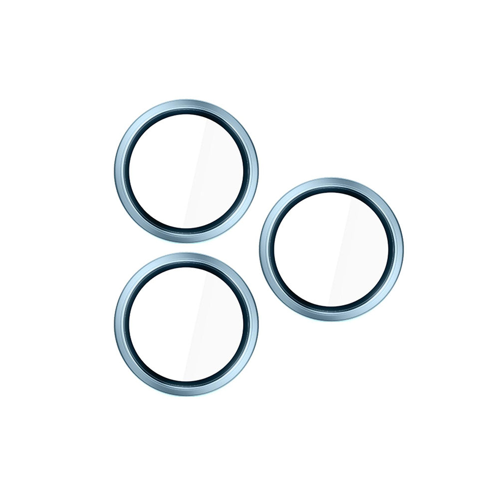 Film de protection pour caméra arrière 3MK Hardy Protection Pro pour Apple iPhone 17 Pro Max / 17 Pro, Verre Trempé, Bleu.