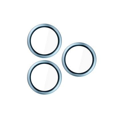 Film de protection pour caméra arrière 3MK Hardy Protection Pro pour Apple iPhone 17 Pro Max / 17 Pro, Verre Trempé, Bleu.