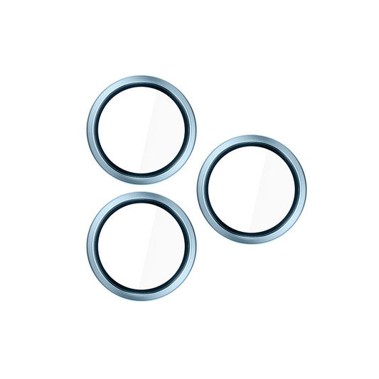 Schutzfolie Rückkamera 3MK Hardy Protection Pro für Apple iPhone 17 Pro Max / 17 Pro, Gehärtetes Glas, Blau