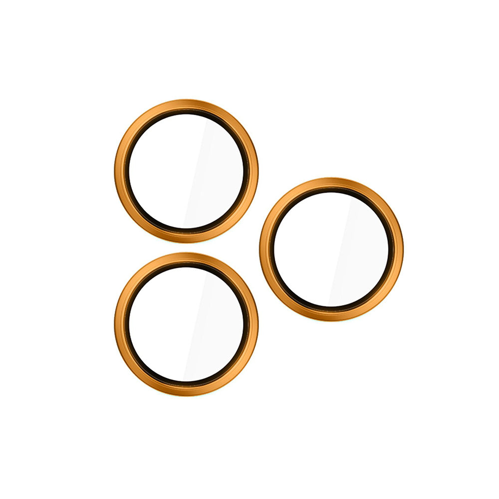 Film de protection pour caméra arrière 3MK Hardy Protection Pro pour Apple iPhone 17 Pro Max / 17 Pro, Verre Trempé, Orange