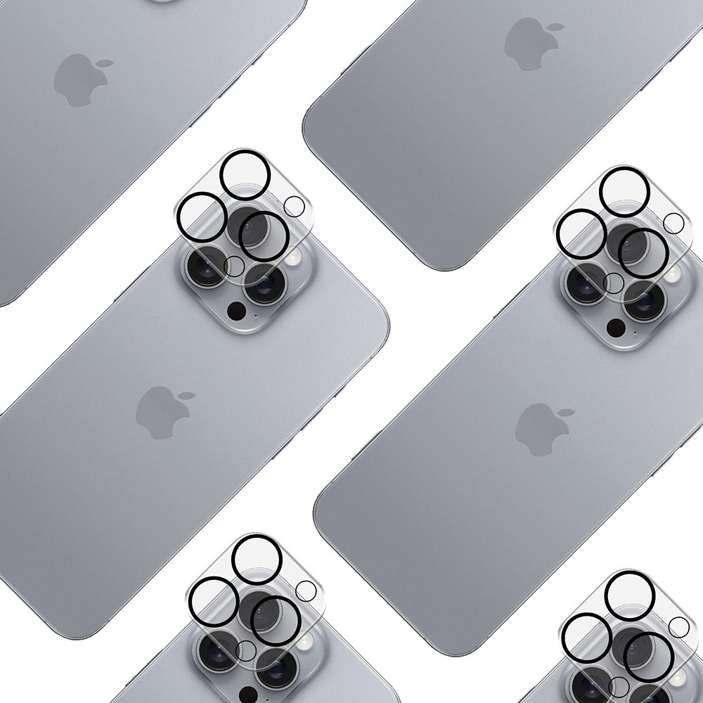 Schutzfolie 3MK Pro Full Cover für die Rückkamera des Apple iPhone 17 Pro, gehärtetes Glas, Schwarz