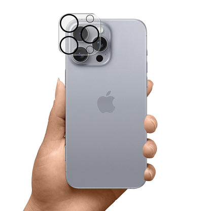 Schutzfolie 3MK Pro Full Cover für die Rückkamera des Apple iPhone 17 Pro, gehärtetes Glas, Schwarz