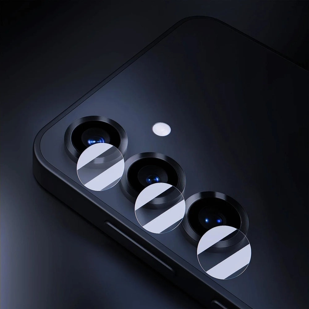 Film de protection pour caméra arrière 3MK Protection pour Motorola Moto G06, Verre Trempé, Lot de 4 pièces, Transparent