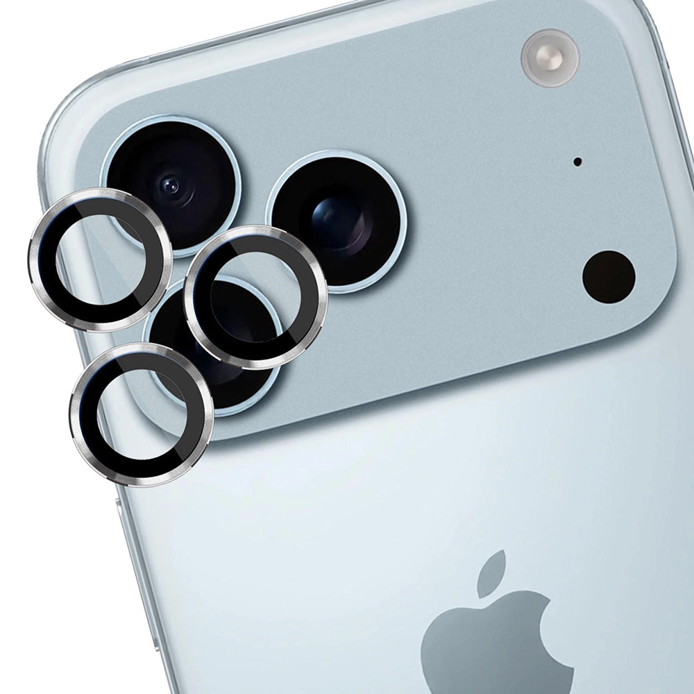 Film de protection pour caméra arrière 3MK Protection Pro pour Apple iPhone 17 Pro Max / 17 Pro, Verre Trempé, Argenté