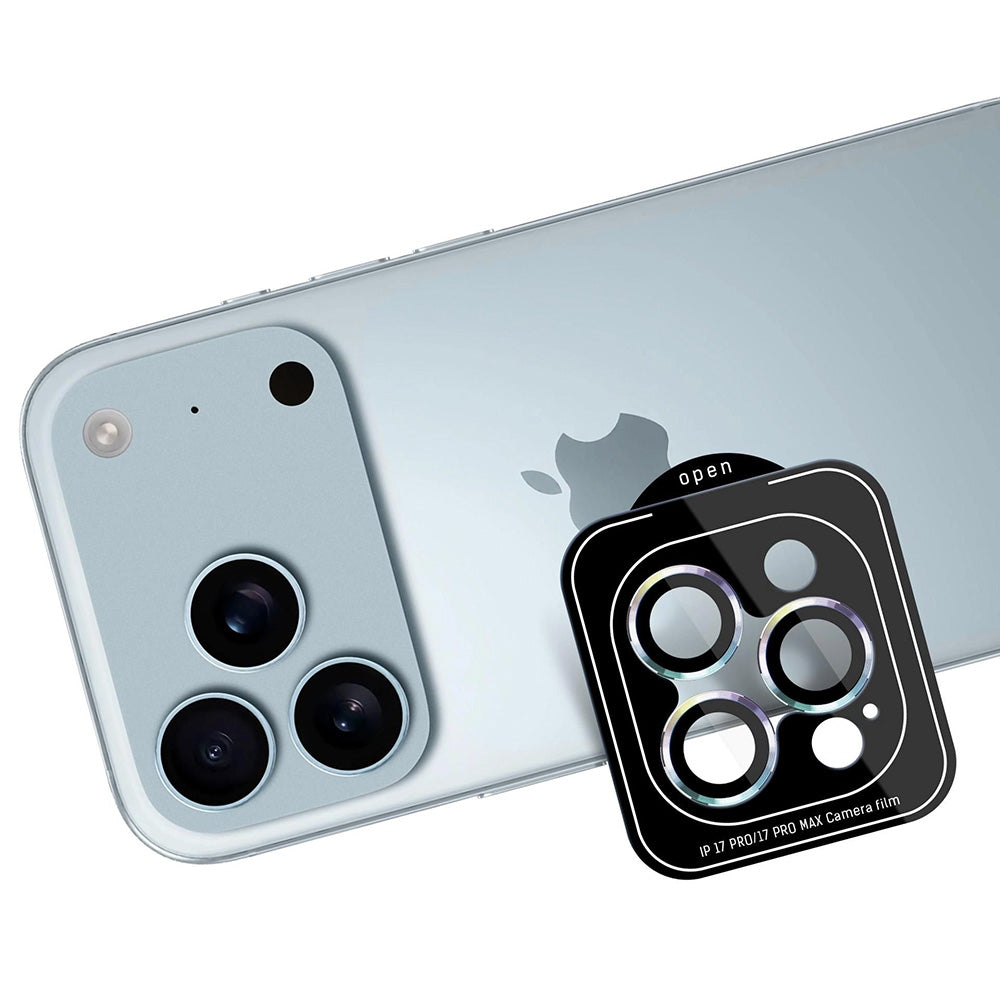 Schutzfolie 3MK Protection Pro für die Rückkamera des Apple iPhone 17 Pro Max / 17 Pro, gehärtetes Glas, Mehrfarbig