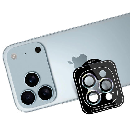 Schutzfolie 3MK Protection Pro für die Rückkamera des Apple iPhone 17 Pro Max / 17 Pro, gehärtetes Glas, Mehrfarbig