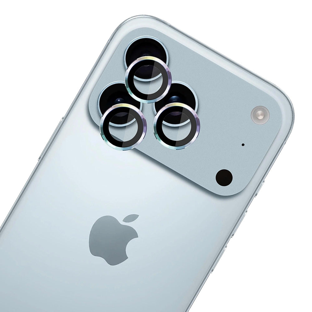 Schutzfolie 3MK Protection Pro für die Rückkamera des Apple iPhone 17 Pro Max / 17 Pro, gehärtetes Glas, Mehrfarbig