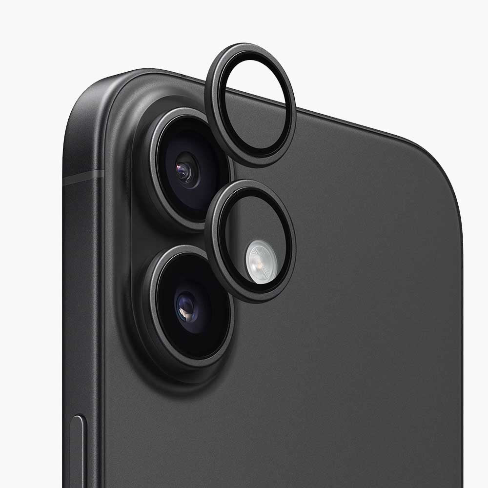 Film de protection pour caméra arrière Anank AR pour Apple iPhone 17, Verre Trempé, Noir