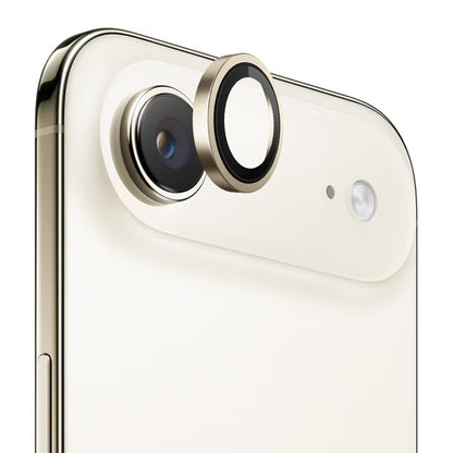 Film de protection Caméra Arrière Blueo Metal Frame pour Apple iPhone 17 Air, Verre Trempé, Doré