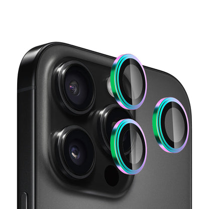 Blueo Sapphire Crystal Rückkamera-Schutzfolie für Apple iPhone 14 Pro Max / 14 Pro, gehärtetes Glas, mehrfarbig